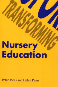 Transforming Nursery Education_cover