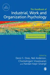 The SAGE Handbook of Industrial, Work & Organizational Psychology_cover