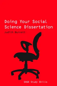 Doing Your Social Science Dissertation_cover