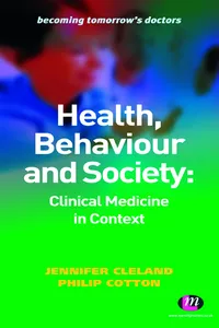 Health, Behaviour and Society: Clinical Medicine in Context_cover