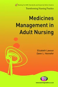 Medicines Management in Adult Nursing_cover