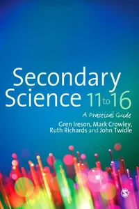 Secondary Science 11 to 16_cover