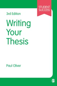 Writing Your Thesis_cover