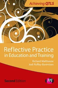 Reflective Practice in Education and Training_cover