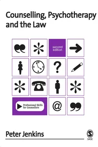 Counselling, Psychotherapy and the Law_cover