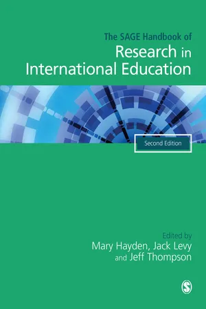 The SAGE Handbook of Research in International Education