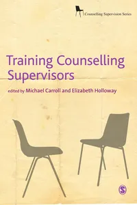 Training Counselling Supervisors_cover