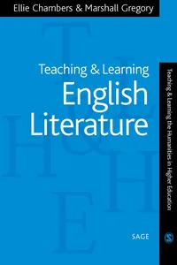 Teaching and Learning English Literature_cover