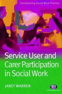 Service User and Carer Participation in Social Work_cover