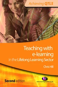 Teaching with e-learning in the Lifelong Learning Sector_cover