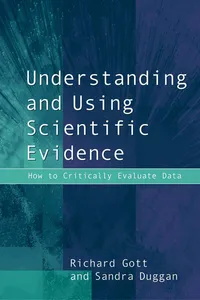 Understanding and Using Scientific Evidence_cover