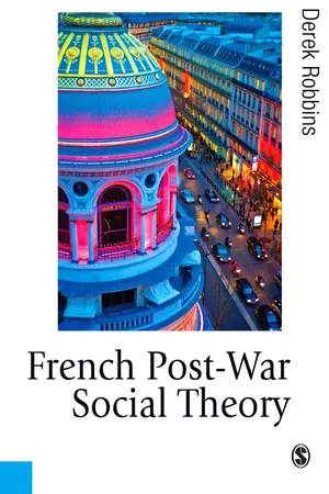 French Post-War Social Theory