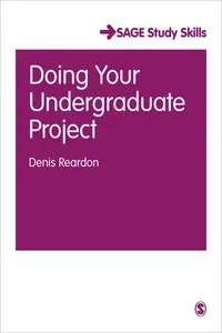 Doing Your Undergraduate Project_cover