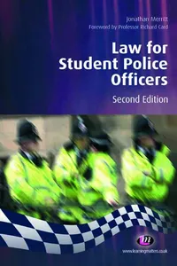 Law for Student Police Officers_cover