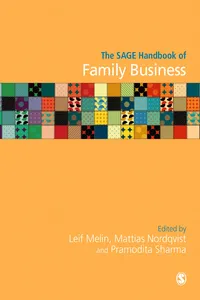 The SAGE Handbook of Family Business_cover