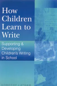 How Children Learn to Write_cover