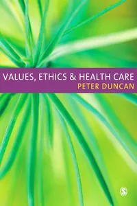 Values, Ethics and Health Care_cover