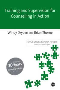 Training and Supervision for Counselling in Action_cover