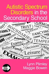 Autistic Spectrum Disorders in the Secondary School_cover