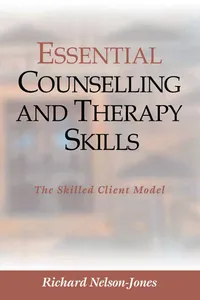 Essential Counselling and Therapy Skills_cover