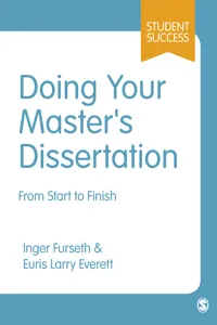 Doing Your Master′s Dissertation_cover