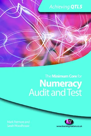 The Minimum Core for Numeracy: Audit and Test