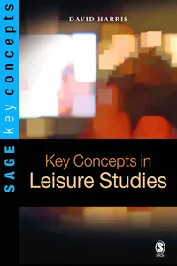 Key Concepts in Leisure Studies_cover