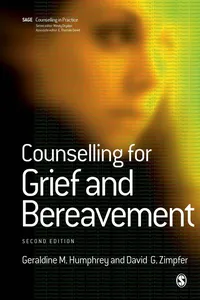 Counselling for Grief and Bereavement_cover