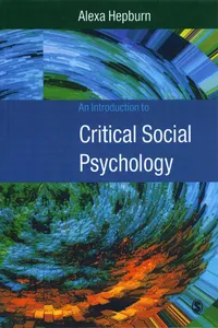 An Introduction to Critical Social Psychology_cover