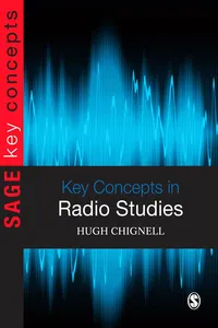 Key Concepts in Radio Studies_cover