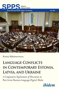 Language Conflicts in Contemporary Estonia, Latvia, and Ukraine_cover