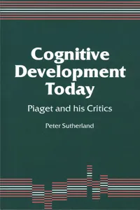 Cognitive Development Today_cover