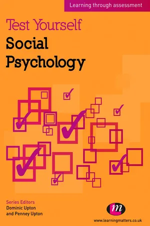 Test Yourself: Social Psychology