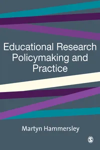 Educational Research, Policymaking and Practice_cover