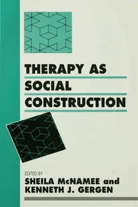 Therapy as Social Construction_cover