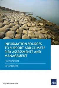 Information Sources to Support ADB Climate Risk Assessments and Management_cover