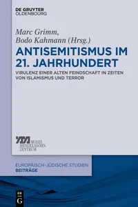 Antisemitismus im 21. Jahrhundert_cover