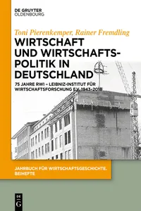 Wirtschaft und Wirtschaftspolitik in Deutschland_cover