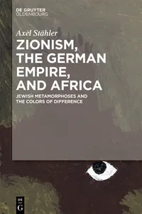 Zionism, the German Empire, and Africa_cover