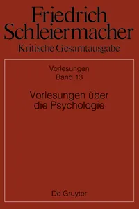 Vorlesungen über die Psychologie_cover
