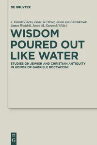 Wisdom Poured Out Like Water_cover