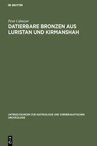 Datierbare Bronzen aus Luristan und Kirmanshah_cover