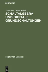 Schaltalgebra und digitale Grundschaltungen_cover