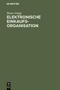 Elektronische Einkaufsorganisation_cover