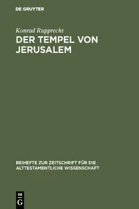 Der Tempel von Jerusalem_cover