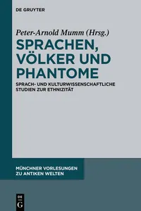 Sprachen, Völker und Phantome_cover