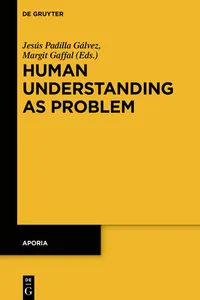Human Understanding as Problem_cover
