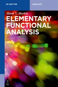 Elementary Functional Analysis_cover