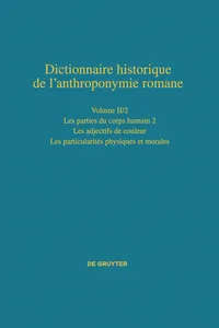 Les parties du corps humain 2 – Les particularités physiques et morales_cover