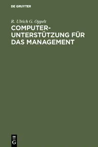 Computerunterstützung für das Management_cover